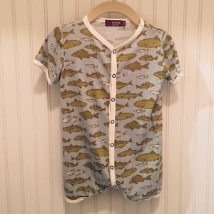 Milkbarn Bamboo 12-18 Month Romper (New)